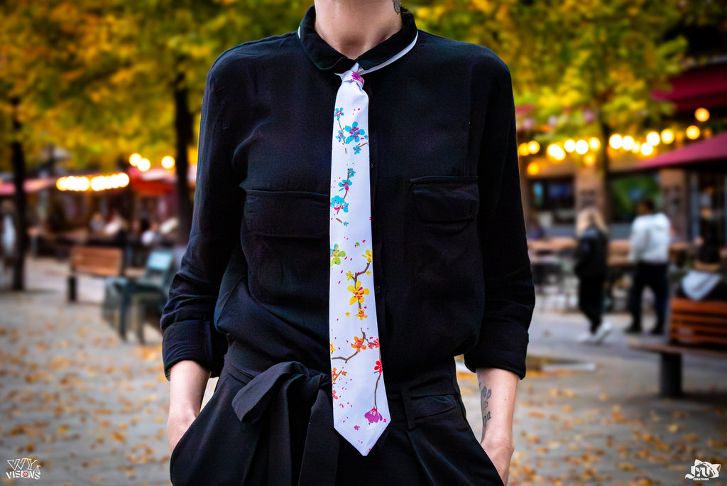 CRAVATE SAKURA RAINBOW